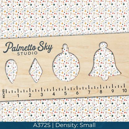 A372 Minimalist Christmas Ornaments - Palmetto Sky Studio