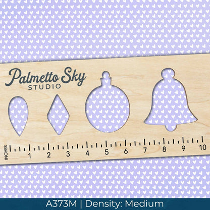 A373 Pastel Purple Hearts - Palmetto Sky Studio