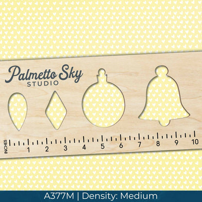 A377 Pastel Yellow Hearts - Palmetto Sky Studio