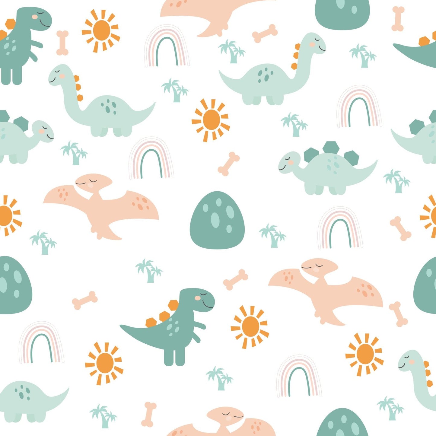 A379 Cute Baby Dinosaurs - Palmetto Sky Studio