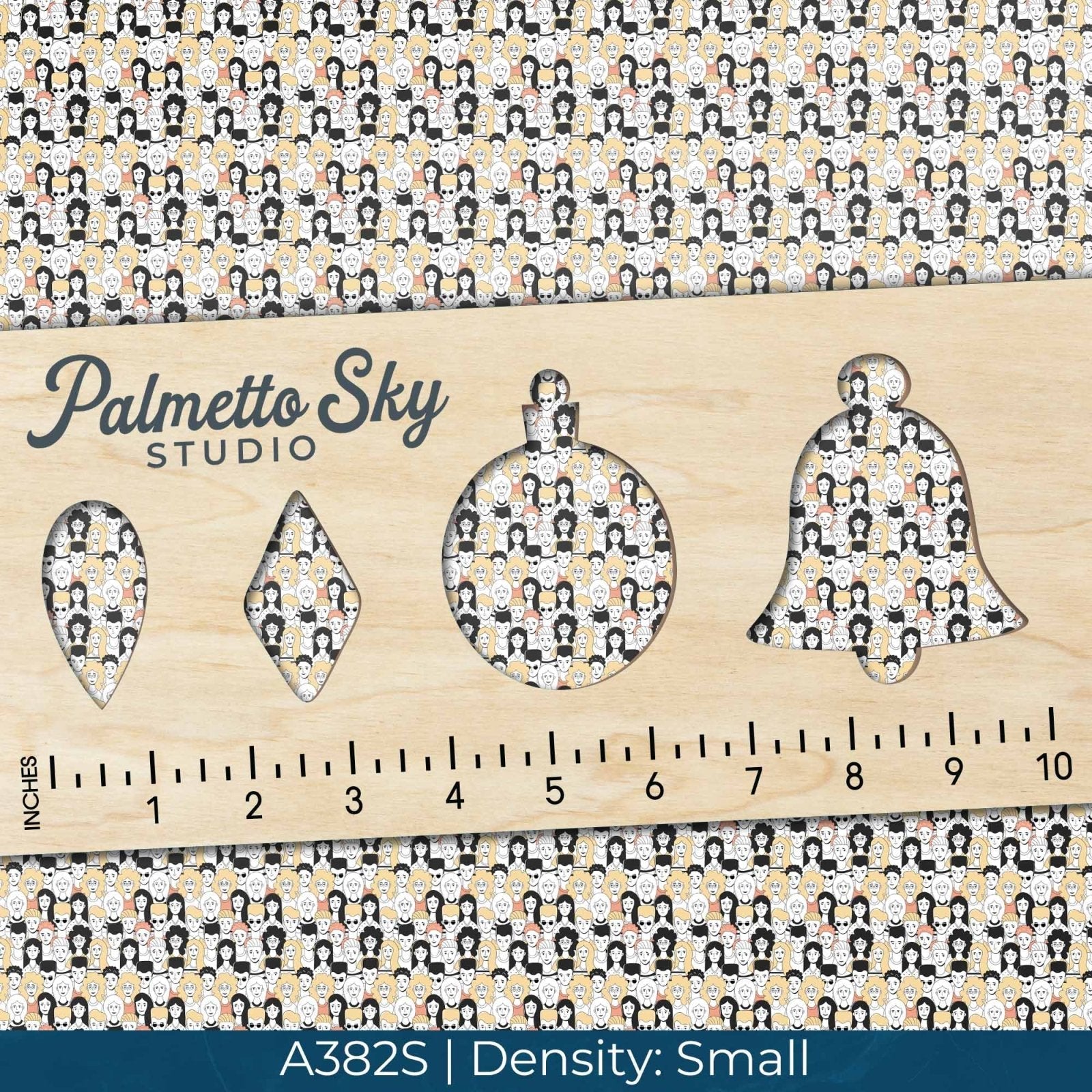 A382 People Faces Doodles - Palmetto Sky Studio