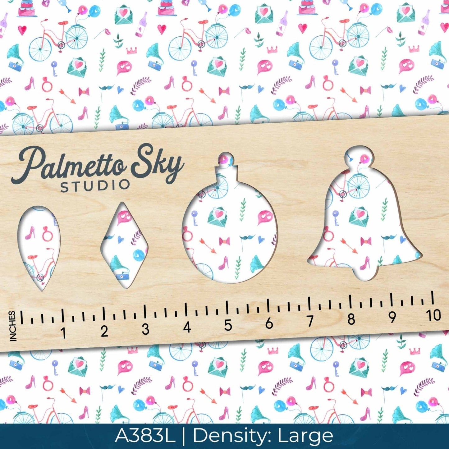 A383 Watercolor Wedding Illustrations - Palmetto Sky Studio