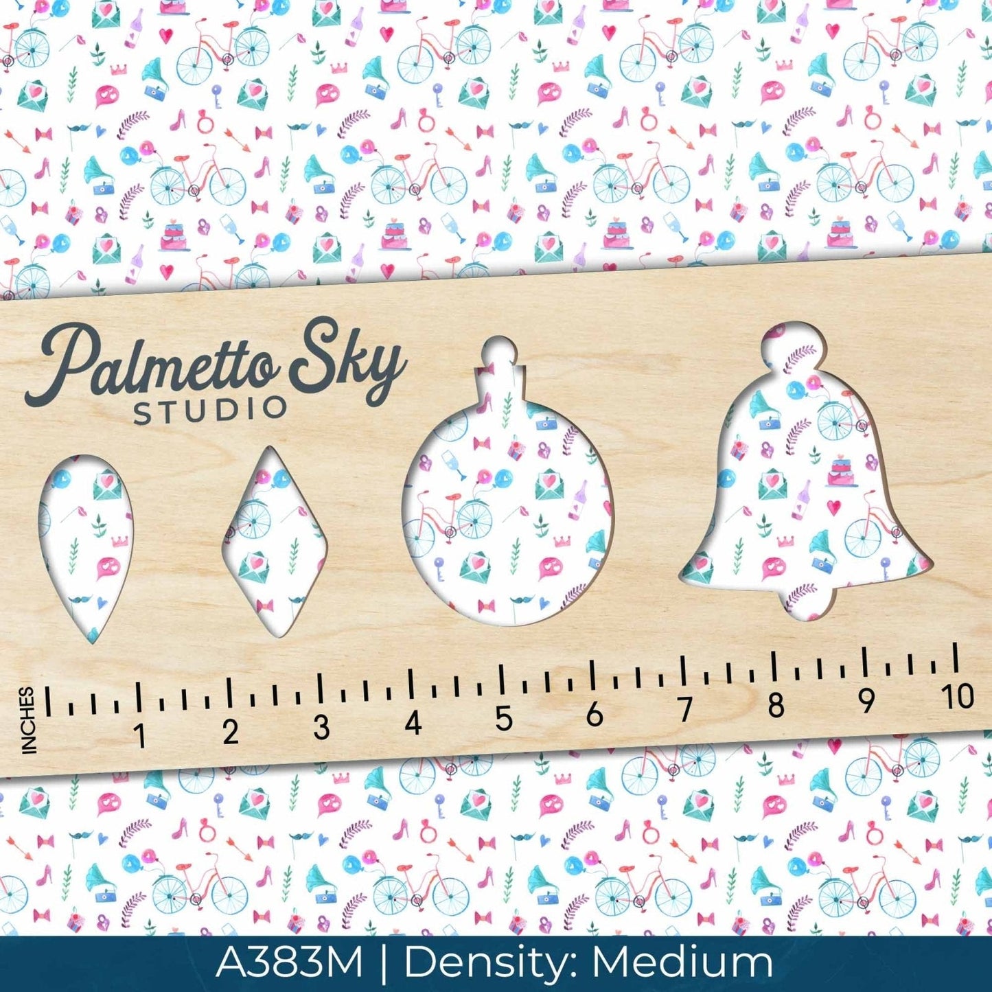 A383 Watercolor Wedding Illustrations - Palmetto Sky Studio