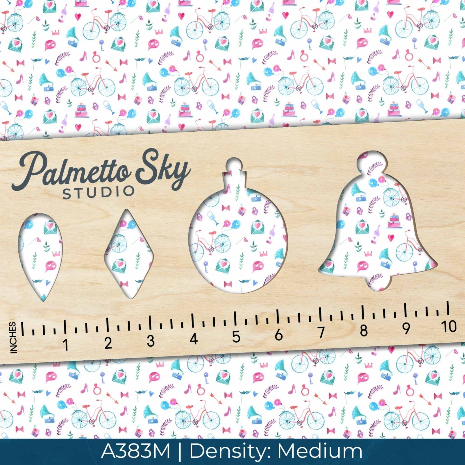 A383 Watercolor Wedding Illustrations - Palmetto Sky Studio