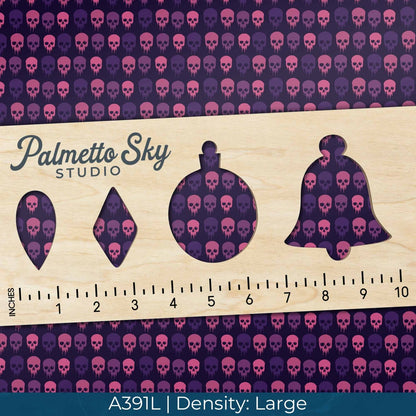 A391 Toxic Skulls Pattern - Palmetto Sky Studio