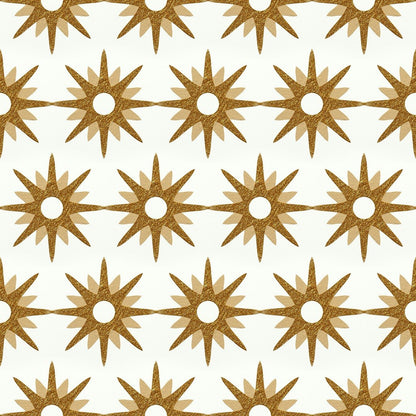 A393 Geometric Sun Pattern - Palmetto Sky Studio