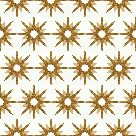 A393 Geometric Sun Pattern - Palmetto Sky Studio