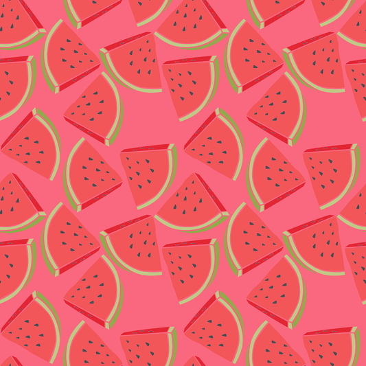 A394 Pink Watermelon Pattern - Palmetto Sky Studio