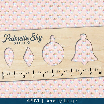 A397 Floral Teacup Pattern - Palmetto Sky Studio