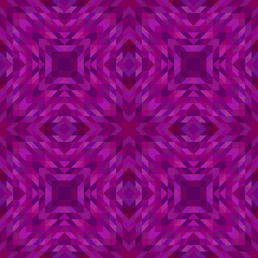 A398 Purple Kaleidoscope Pattern - Palmetto Sky Studio