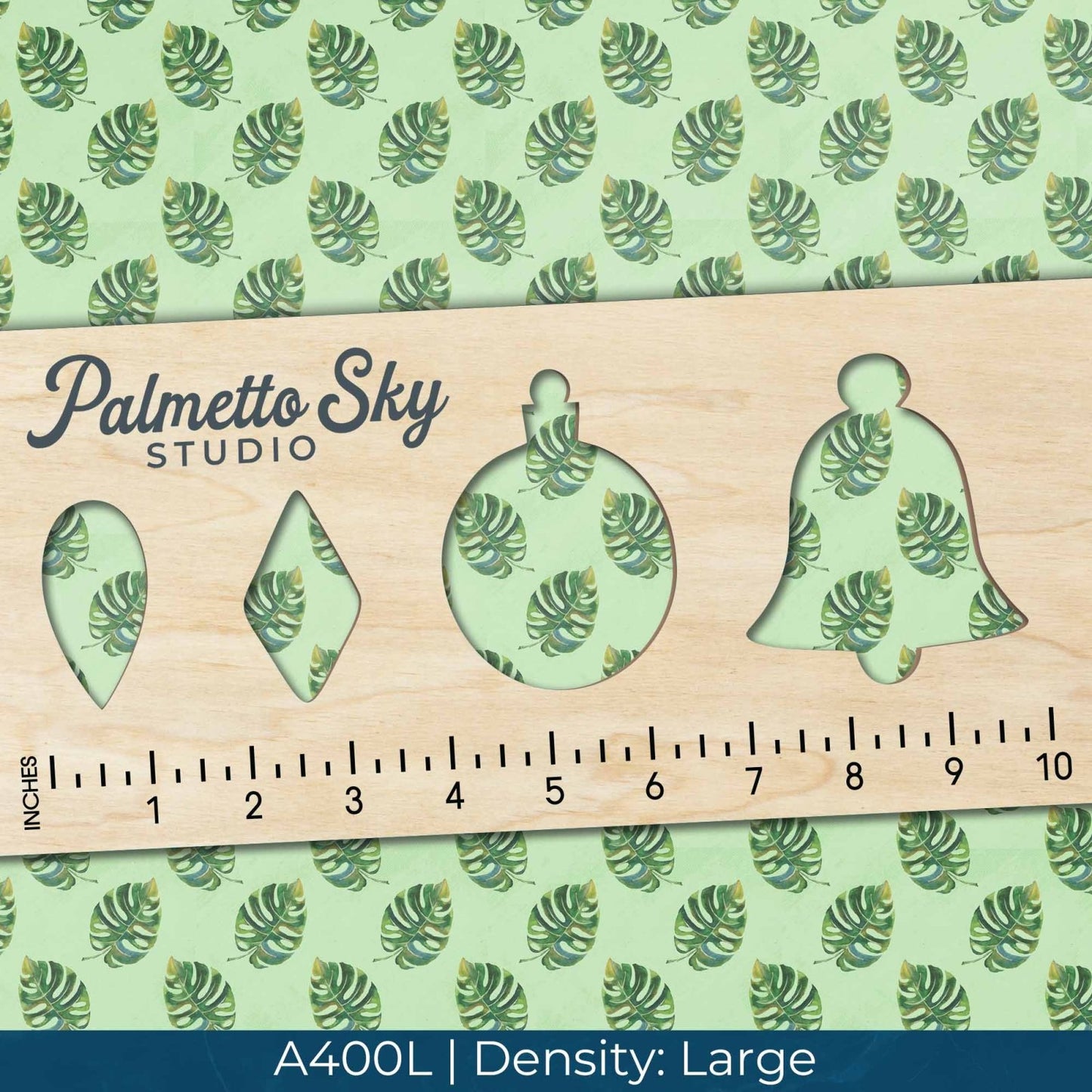 A400 Leaf Watercolor Greenery - Palmetto Sky Studio