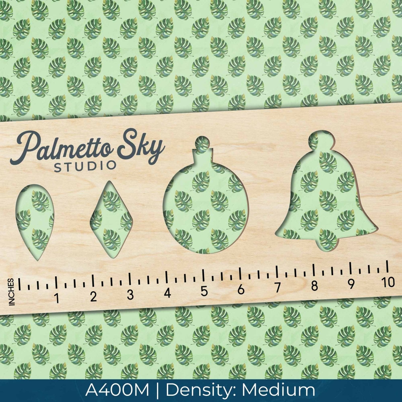 A400 Leaf Watercolor Greenery - Palmetto Sky Studio