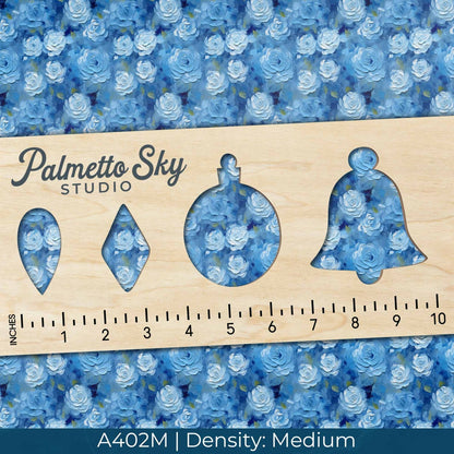 A402 Blue Watercolor Floral - Palmetto Sky Studio