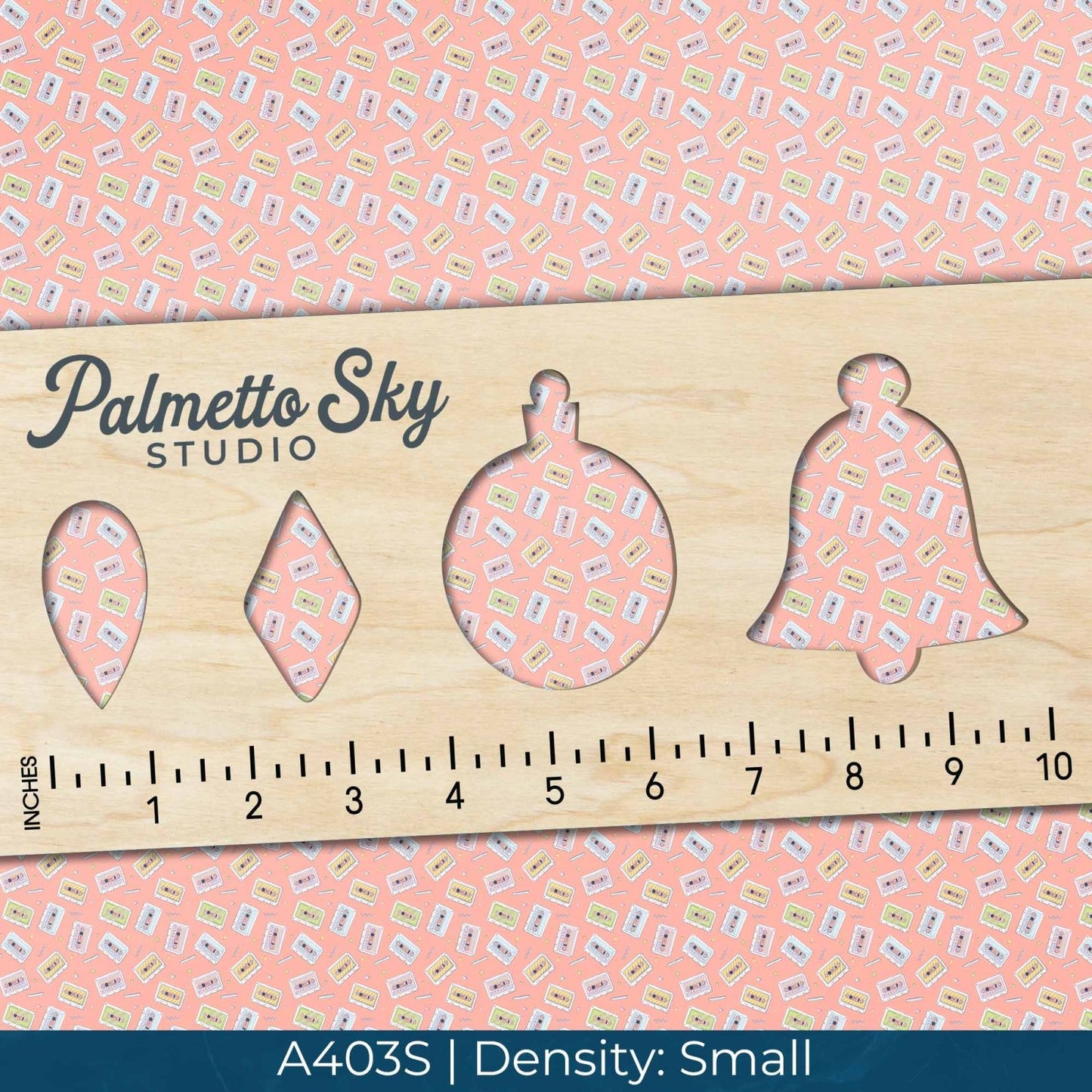 A403 80s Cassette Pattern - Palmetto Sky Studio