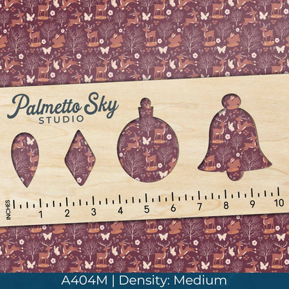 A404 Purple Woodland Pattern - Palmetto Sky Studio