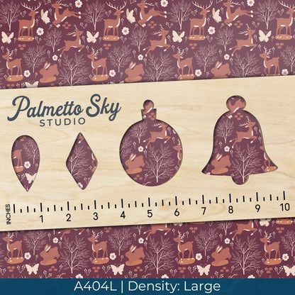 A404 Purple Woodland Pattern - Palmetto Sky Studio