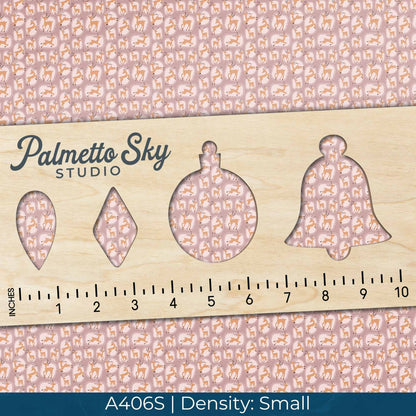 A406 Purple Deer Doilies - Palmetto Sky Studio