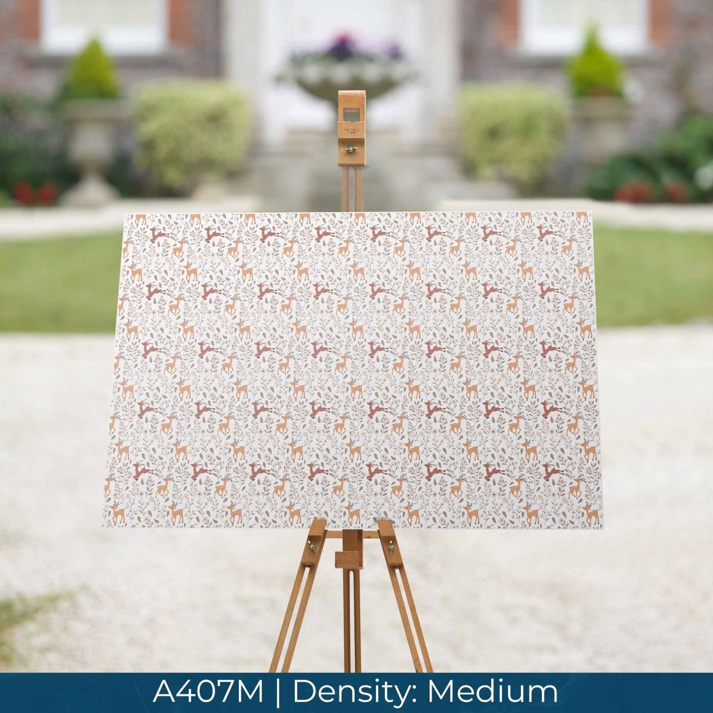 A407 Deer and Daisies - Palmetto Sky Studio