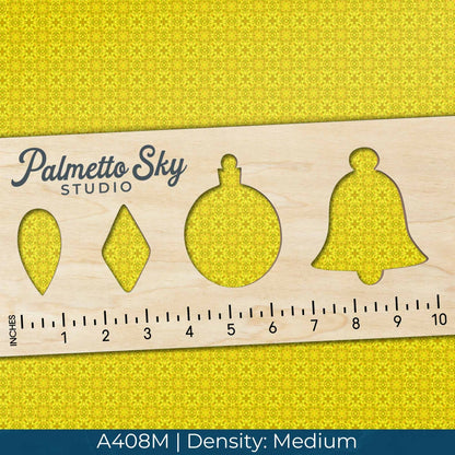 A408 Yellow Kaleidoscope Pattern - Palmetto Sky Studio