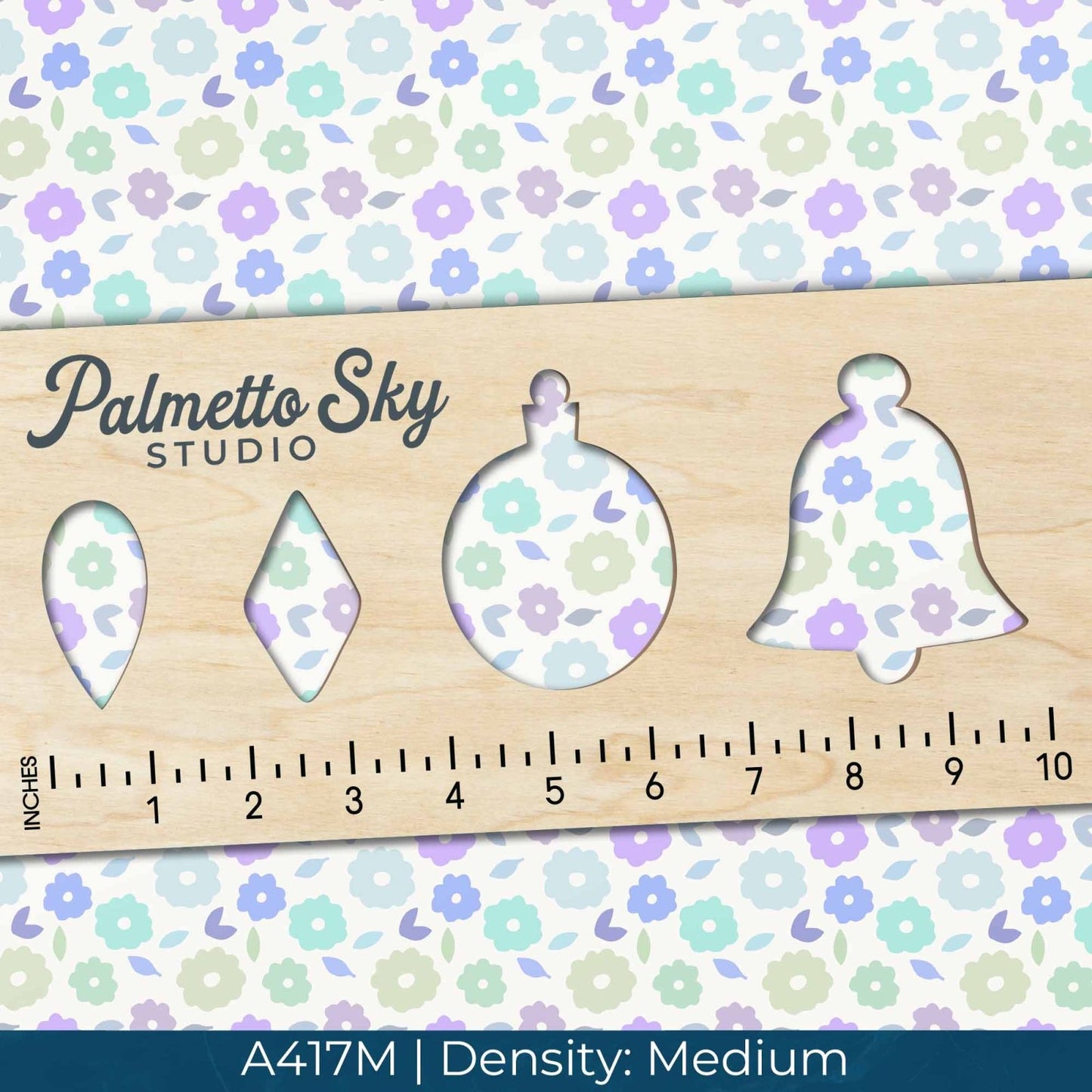 A417 Pastel Bold Floral - Palmetto Sky Studio