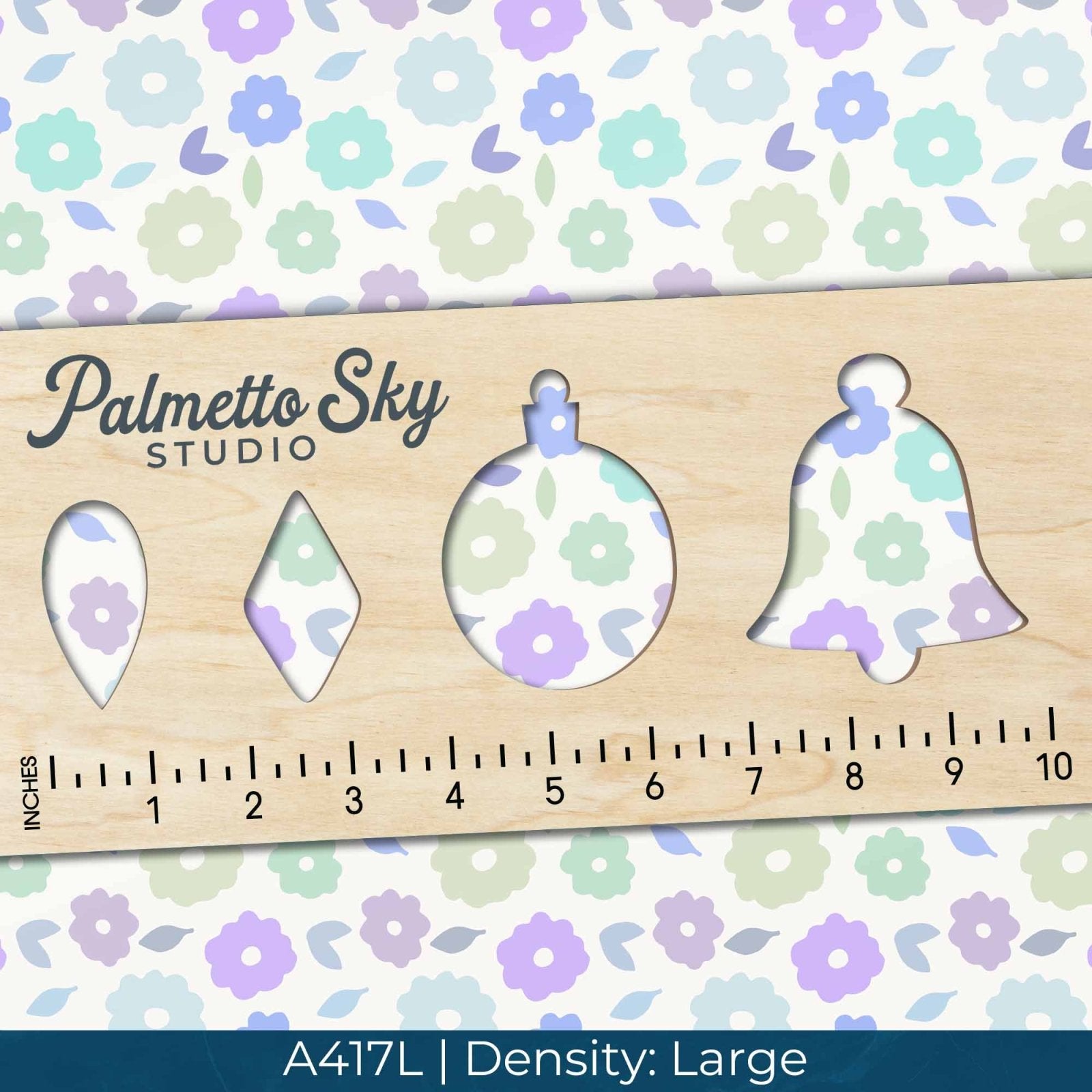 A417 Pastel Bold Floral - Palmetto Sky Studio