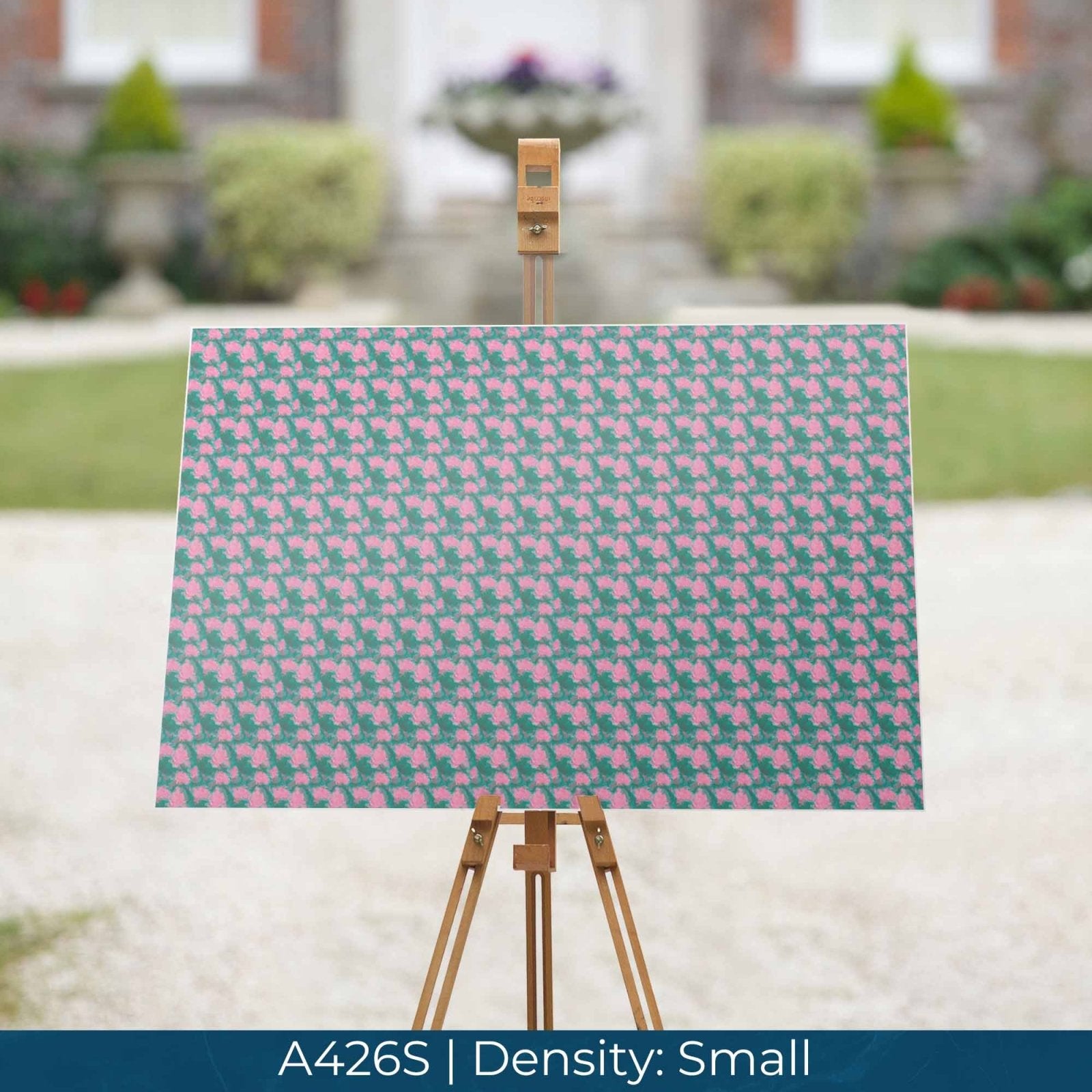 A426 Pink & Green Watercolor - Palmetto Sky Studio