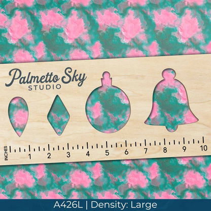 A426 Pink & Green Watercolor - Palmetto Sky Studio