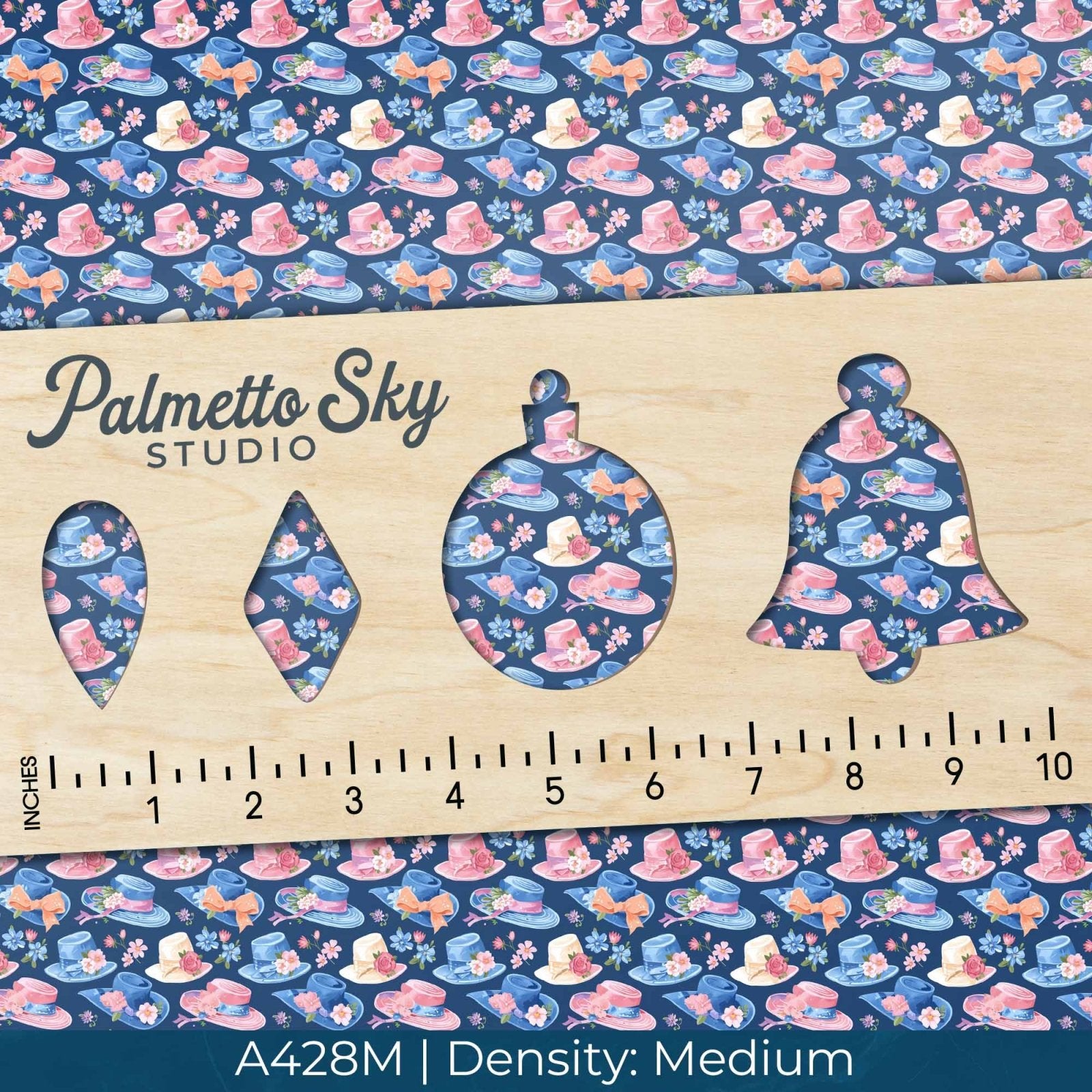 A428 Spring Derby Hats - Palmetto Sky Studio