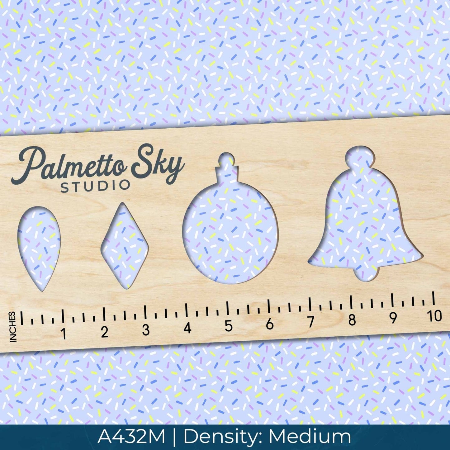 A432 Blue Party Sprinkles - Palmetto Sky Studio