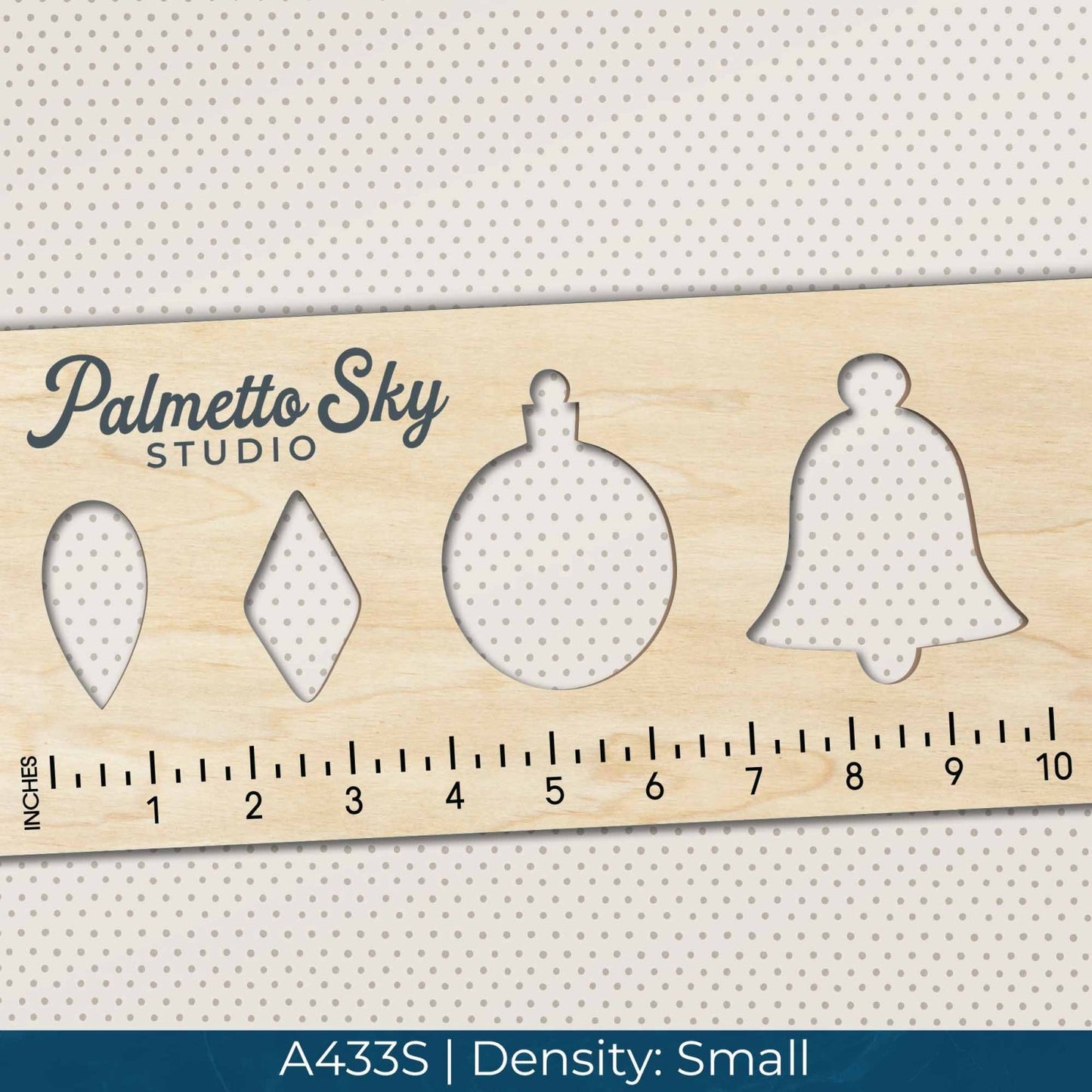 A433 Muted Beige Polka Dots - Palmetto Sky Studio