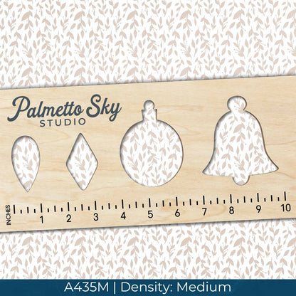 A435 White Neutral Florals - Palmetto Sky Studio